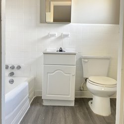 Updated bathroom at The Preserve on Conley located in Forest Park, GA