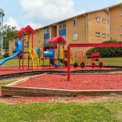 Exterior playground at  The Preserve on Conley located in Forest Park, GA