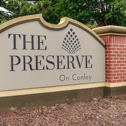 Exterior view of the building at  The Preserve on Conley located in Forest Park, GA